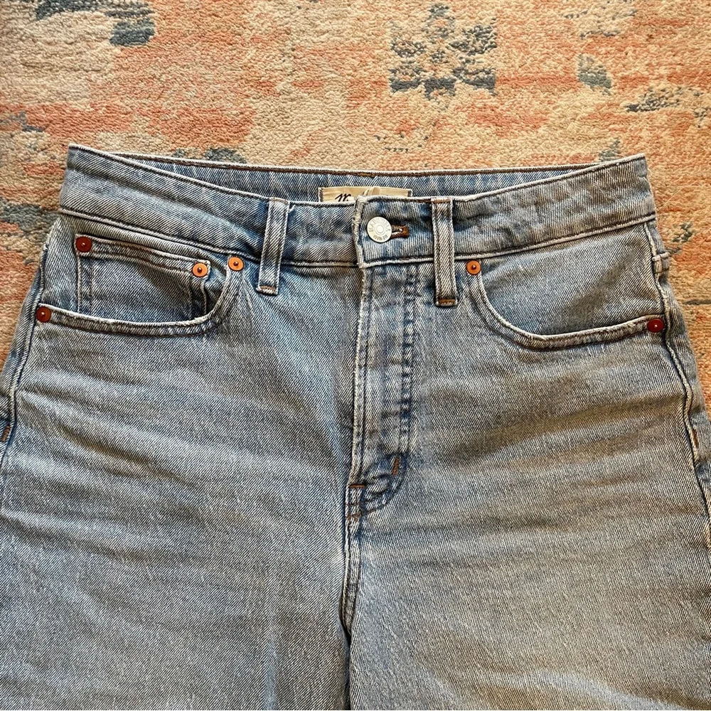 Madewell Women's Blue Flare & Wide Leg Jeans - Picture 10 of 13